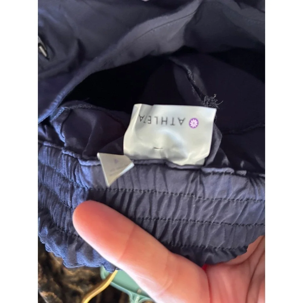 Athleta Navy Blue Cargo Pants Women's Size 4 Athleisure